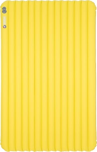 Big Agnes Divide - Almohadilla para dormir ligera, compacta, con cámara de aire, doble ancho, verde oliva cálido