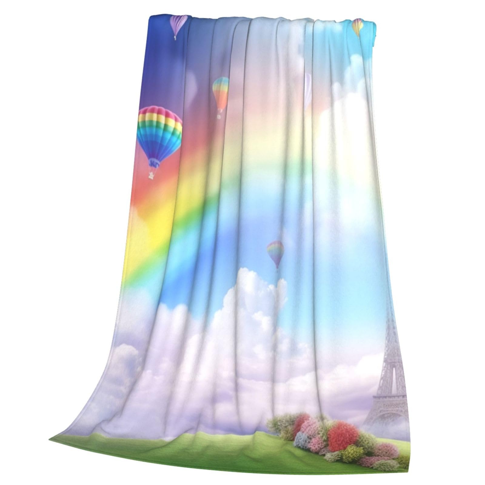 Couverture pour canapé arc-en-ciel de rêve le confort douillet à la maison