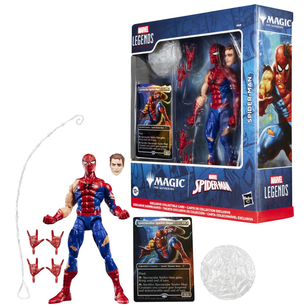 Marvel Legends Series Magic: The Gathering Battle-Damaged Spider