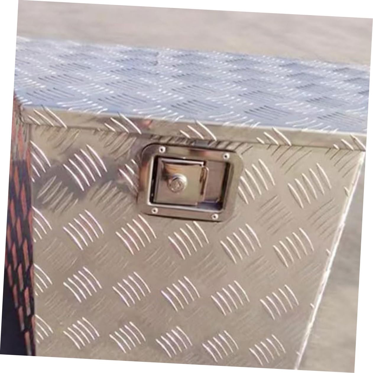 Mobestech Cerradura de Paleta para Caja de Herramientas de RV en Acero Inoxidable Plata Alta Seguridad y Diseño Moderno para Remolques y Cajas de Herramientas