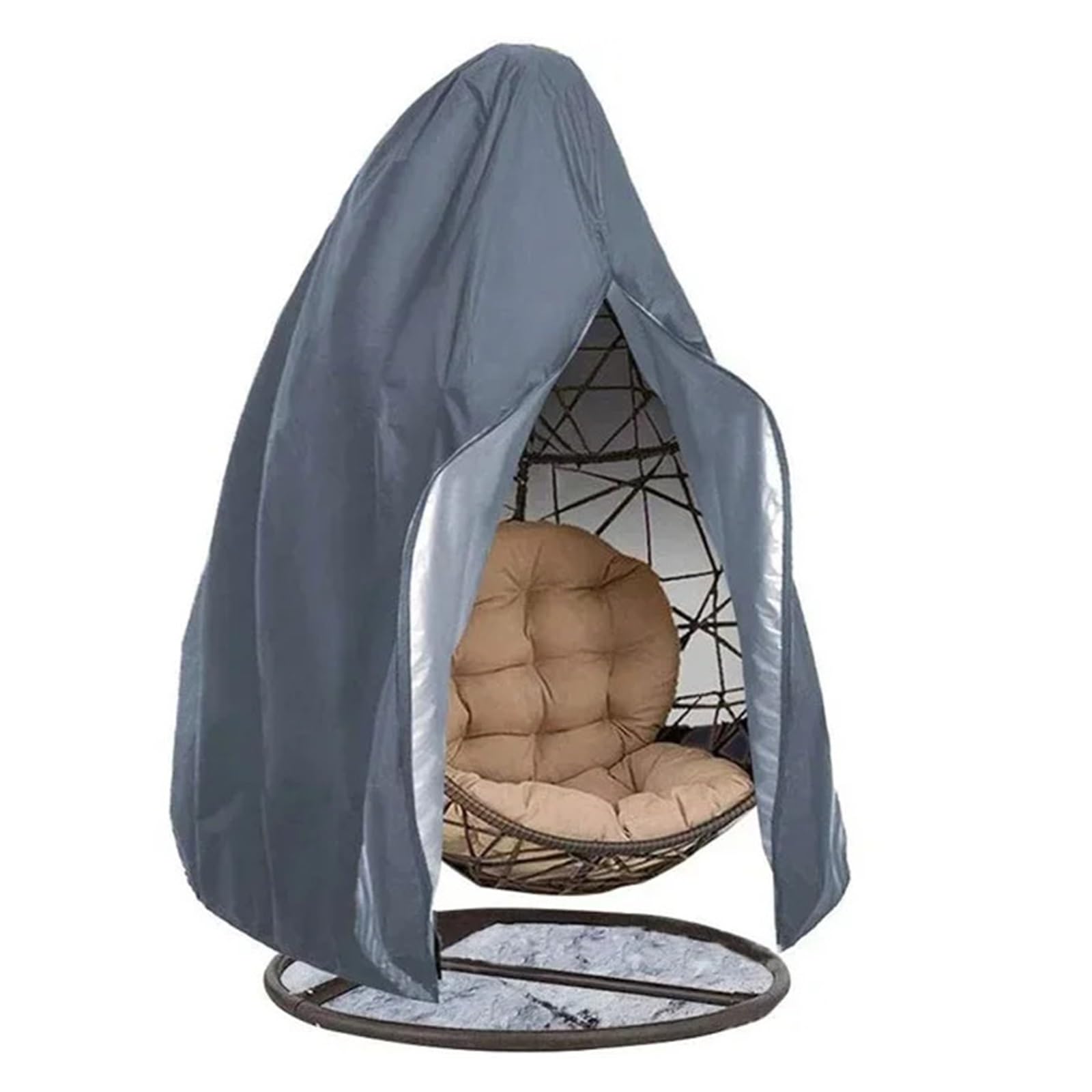 Lsyhhxc Light Grey Hanging Egg Swing Chair Cover