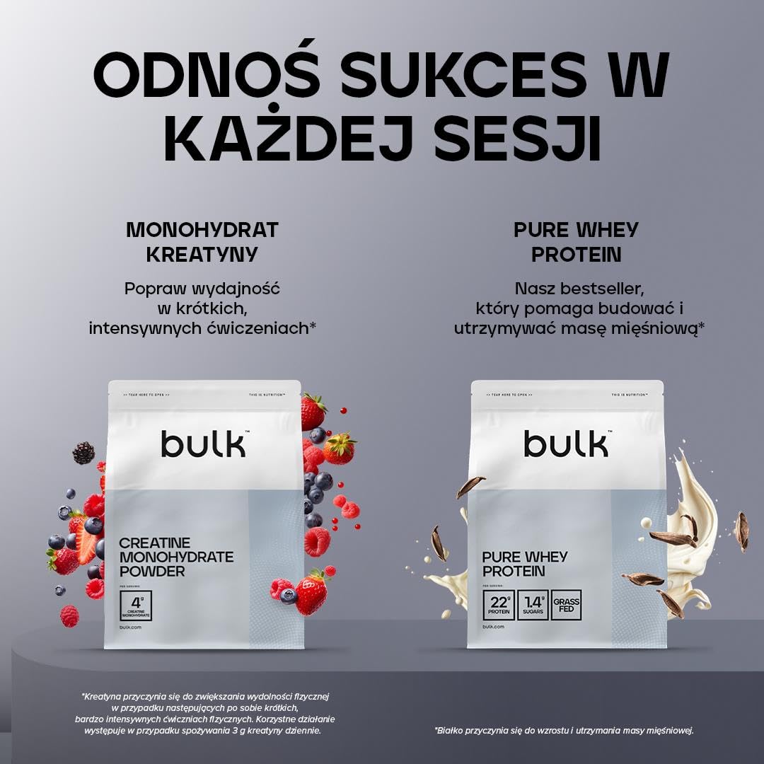 Bulk Clear Whey Isolate, Orzeźwiający shake białkowy, Truskawki z Arbuzem, 2 kg, 80 porcji