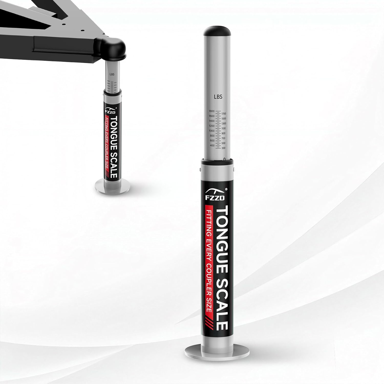 RV Trailer Tongue Weight Scale, 1800 lbs Max Weight Capacity