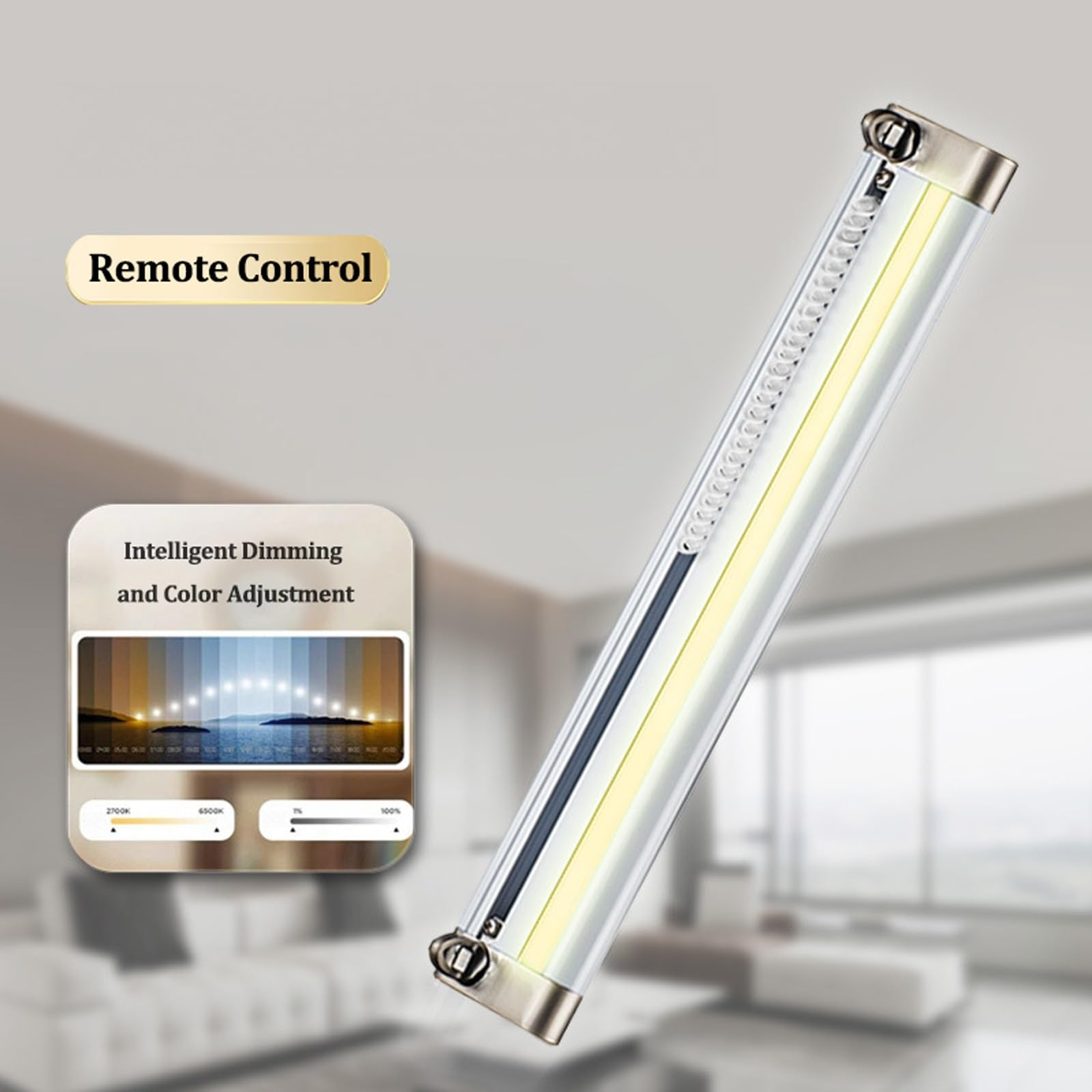 Binario in alluminio resistente con luci a LED, robusto sistema a parete per decorazione di casa e ufficio, 4 m / 13.1ft, ideale per appendere opere d'arte e visualizzare foto