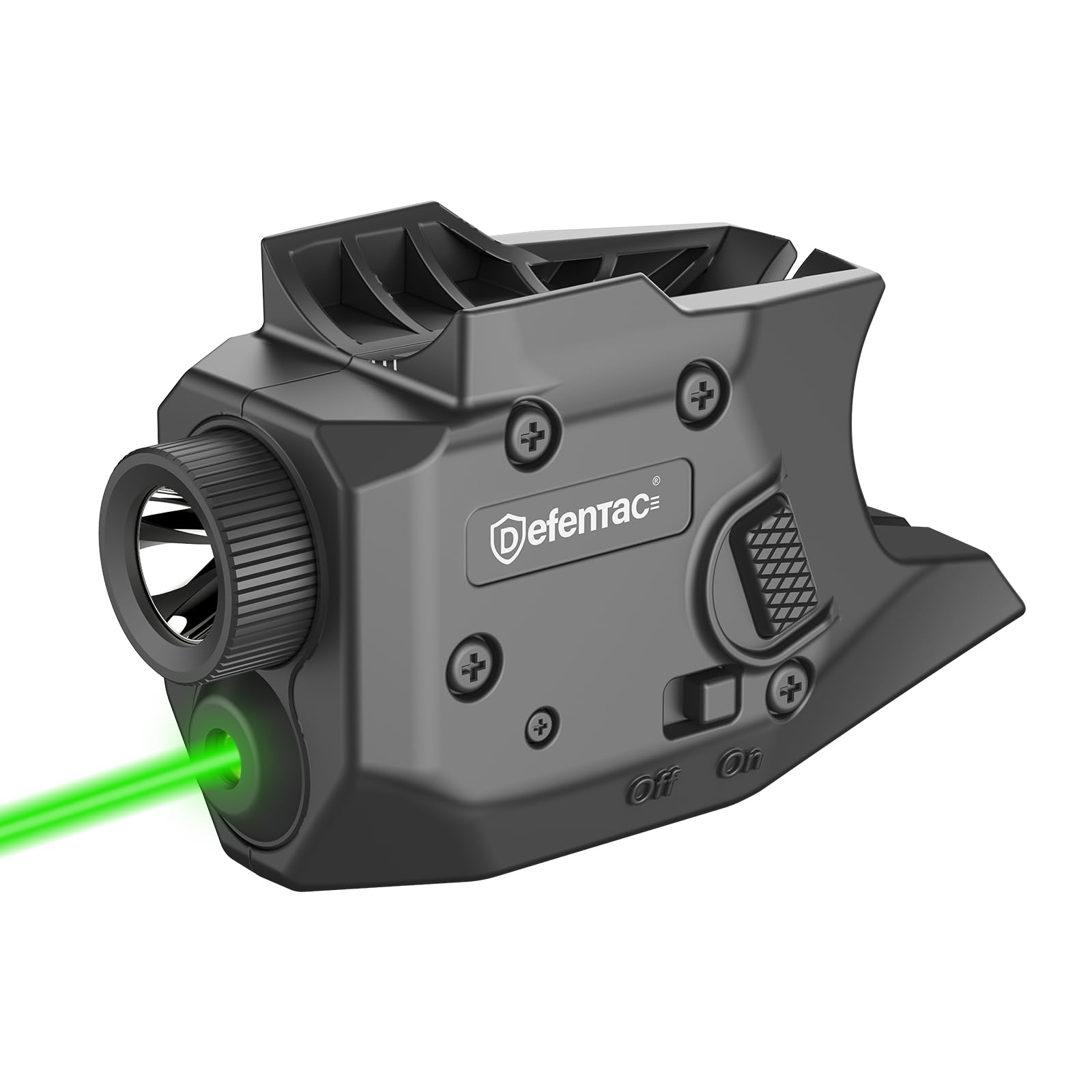 Amazon.com: DEFENTAC 600 Lumens Pistol Light Laser Combo is