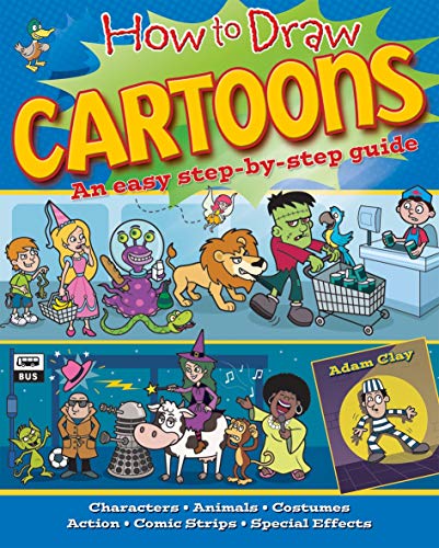 Télécharger How to Draw Cartoons: An easy step-by-step guide (English Edition) Livre PDF Gratuit