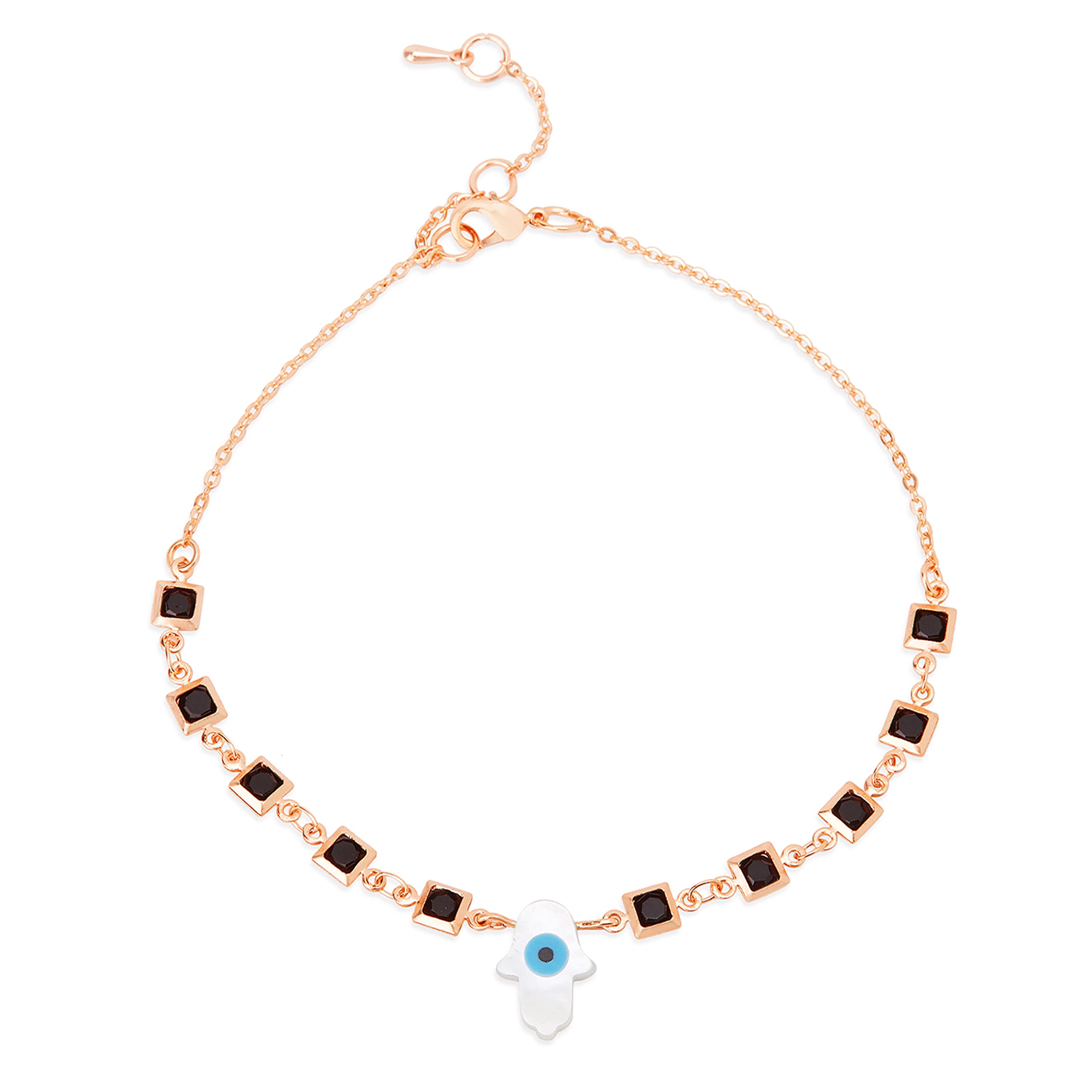 See full amazon price history chart for MINUTIAE Stylish Evil Eye Hamsa Hand Shape Anklet With With Extendable Chain for Girls/Women (Rose Gold) MINUTIAE Stylish Evil Eye Hamsa Hand Shape Anklet With With Extendable Chain for Girls/Women (Rose Gold) (B0BYP3SWZV) Amazon Price History, Amazon Price Tracker
