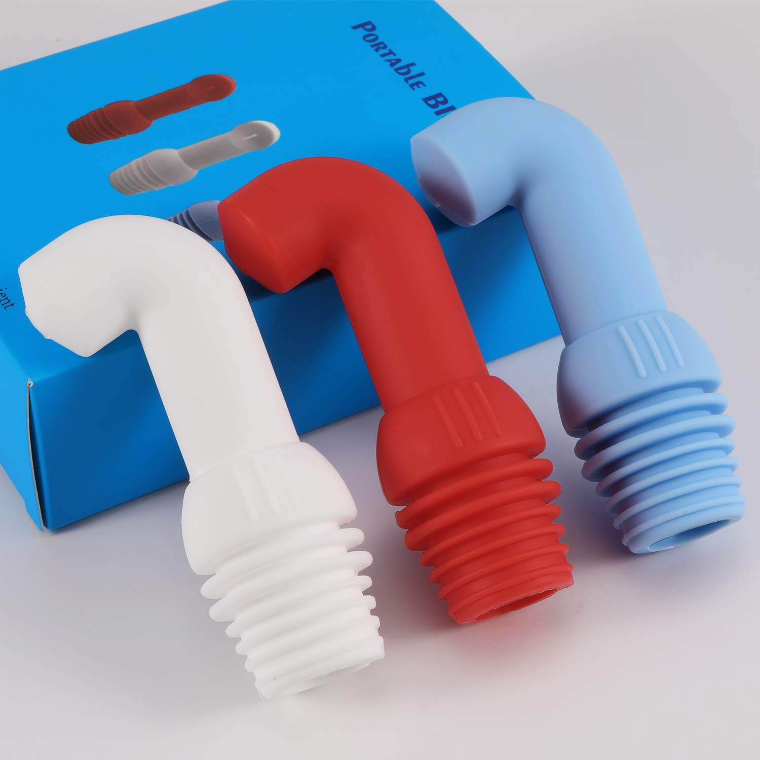 MWOOT 3 sztuki przenośny bidet podróżny do toalety, uniwersalny ręczny bidet na porodę noworodka u noworodka higiena osobista czyszczenie mycie, na zewnątrz, kemping, podróże