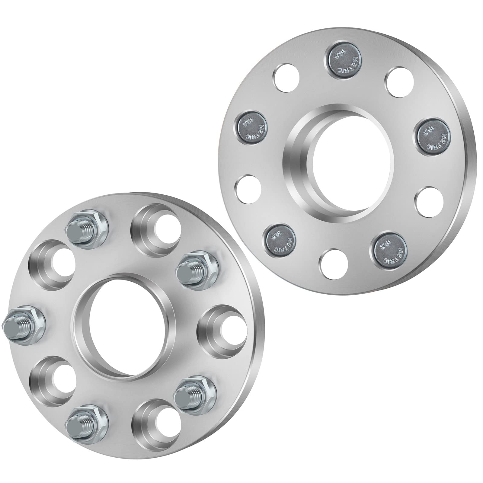 SCITOO 4Pcs 5x4.5 Wheel Spacers 20mm for Toyota/for Lexus Silver