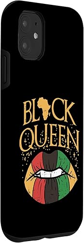 Miniatura 9 de iPhone 13 Pro Black Queen Lip Africa Flag Pride History Afro Women Gift Case