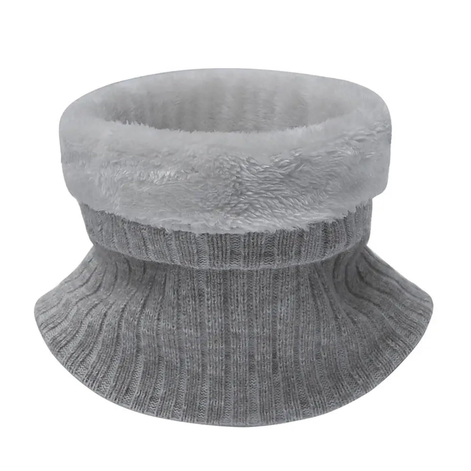 2 pz Calda Sciarpa Lavorata A Maglia Ispessita Fodera In Peluche Inverno Collo Ghetta Snood Sciarpe Sport All'aria Aperta Sci Corsa E Jogging Uomo Donna Tubo Per Il Ciclismo E Lo Sci