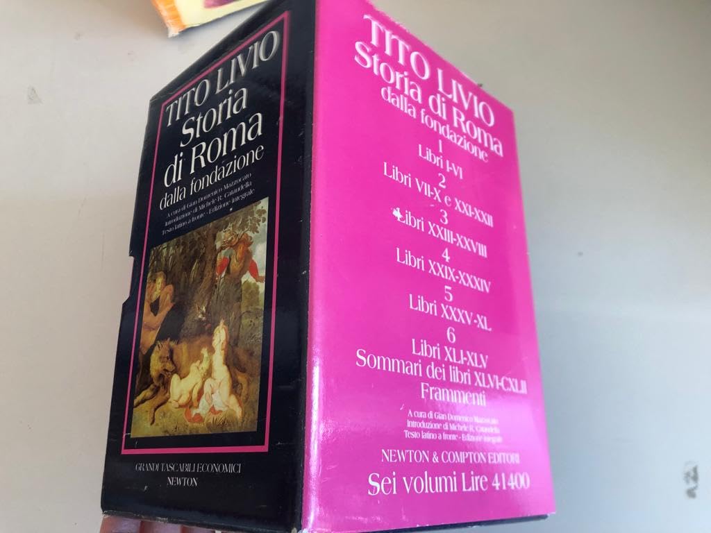Storia di Roma dalla fondazione. Testo latino a fronte : Livio, Tito