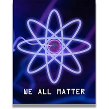 Govivo Funny Science Classroom Decor - 11x14 Unframed Print - Motivational Wall Art for Middle School High School - Office decor - Teacher Gifts