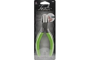 Cousin Nylon Jaw Craft and Jewelry Pliers with Soft Grip, Green, 5 1/2" 1