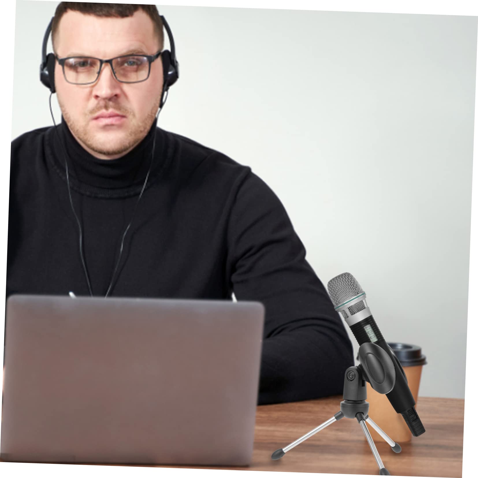 ibasenice 2ensembles Trépieds De Microphone Plastique De Support De Table Pratique Pour Enregistrement Streaming Et Vlogging Noir ibasenice 2ensembles Trépieds De Microphone Plastique De Support De Table Pratique Pour Enregistrement Streaming Et Vlogging Noir