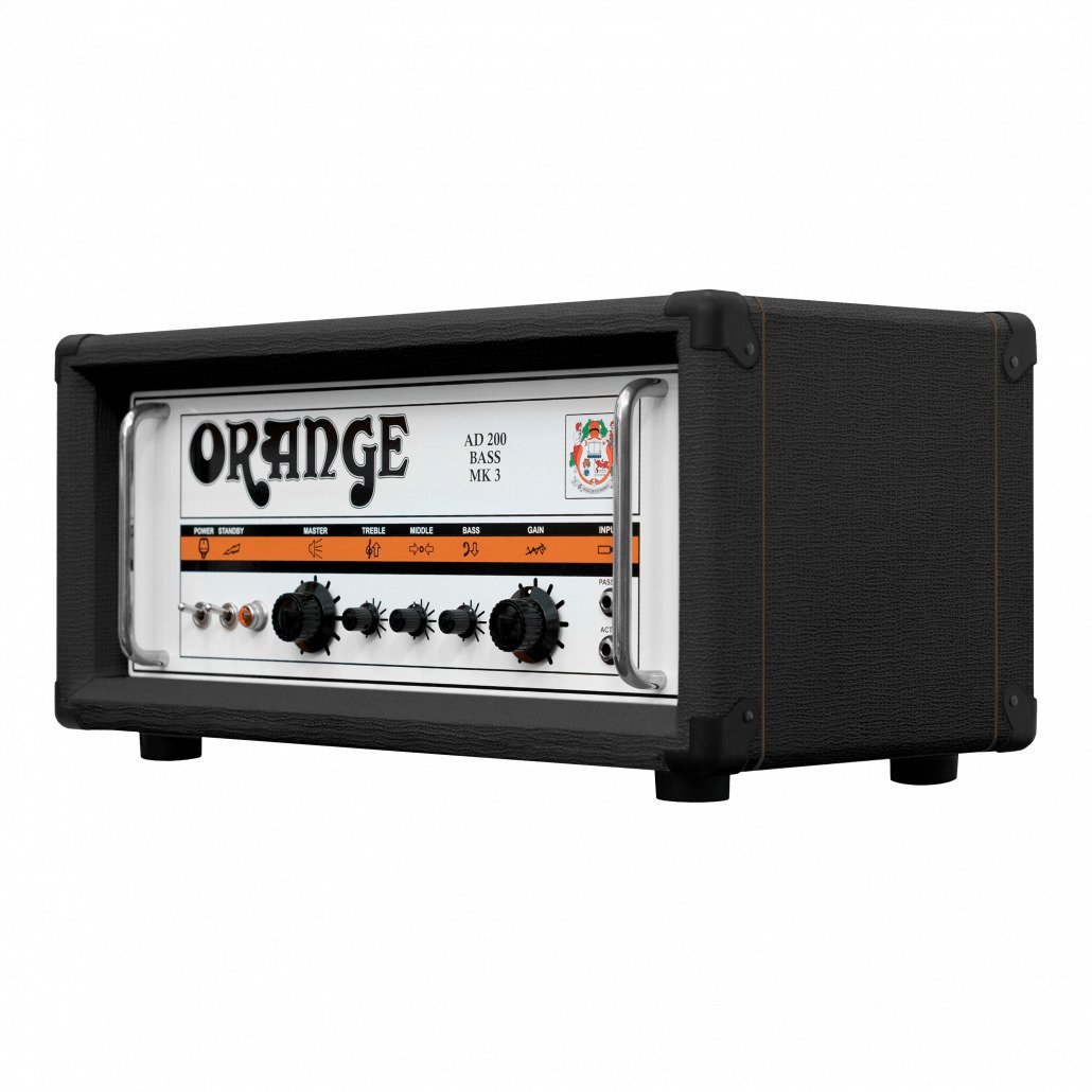 Amazon.co.jp: ORANGE 200W Bass Guitar Amplifier Head, Class A/B 