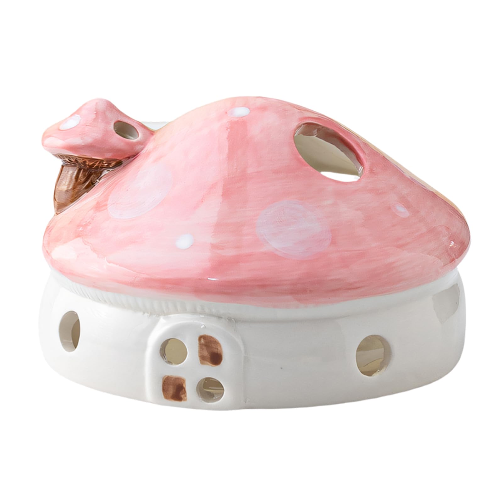 NVOQILIN Mosquitoes Coil Holder, Metal Mosquitoes Repellents Coil Holder with Lid Portable Incenses Coils Burners for Yoga Room Home Decors Incenses Burners