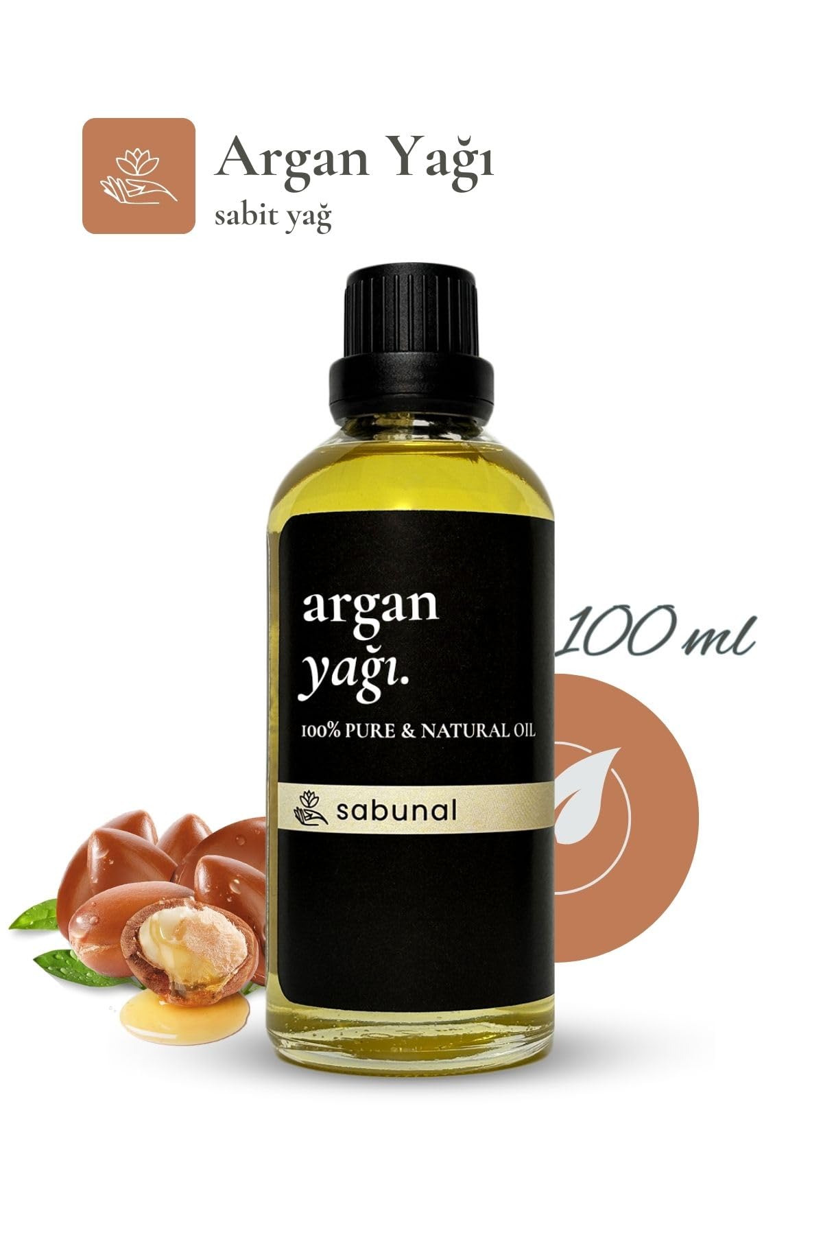 Argan Yağı 100 ml - Saç ve Cilt Bakımı İçin Bitkisel Bakım Yağı