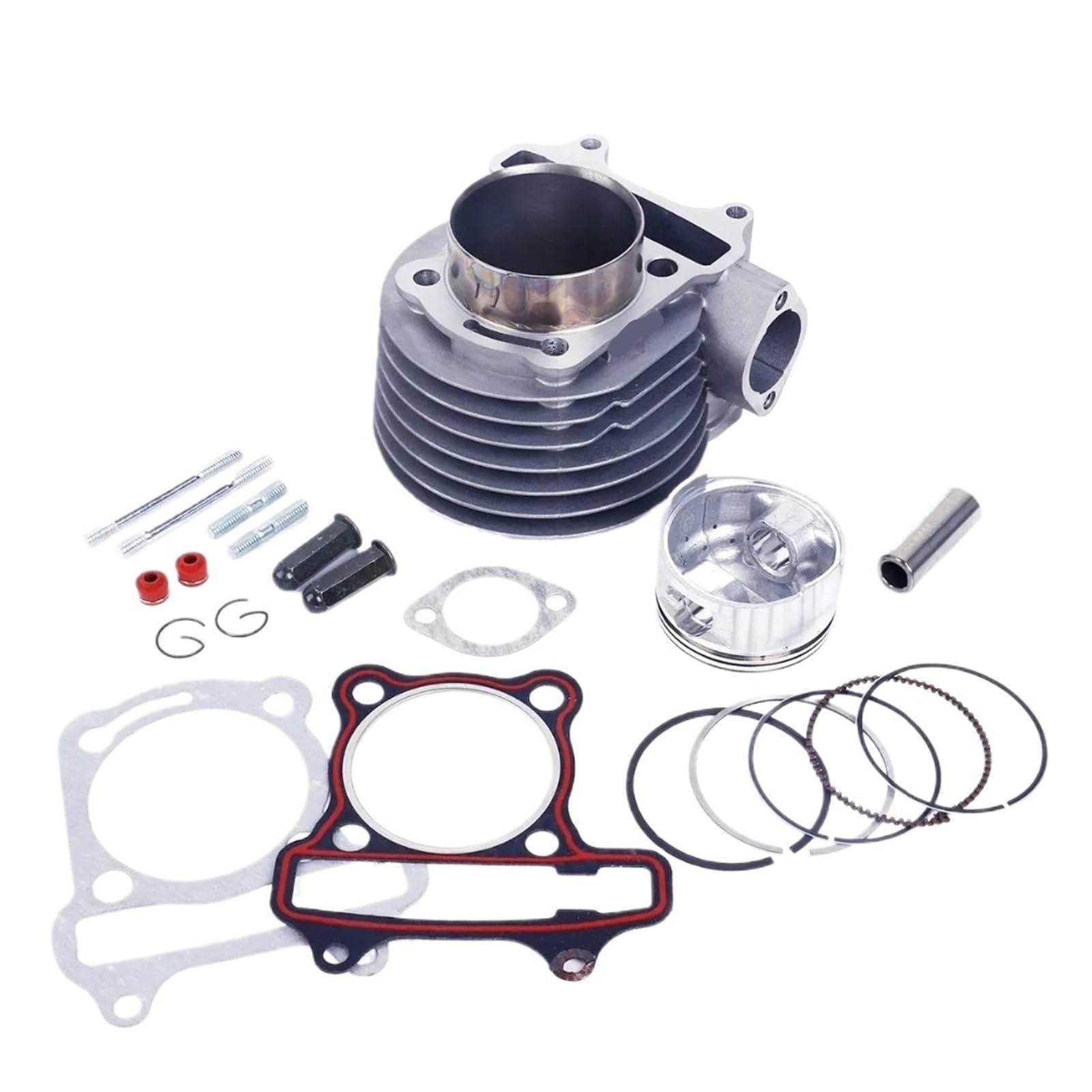Kit cylindre 61mm GY6 180cc pour moteur moto 4T 157QMJ et ATV