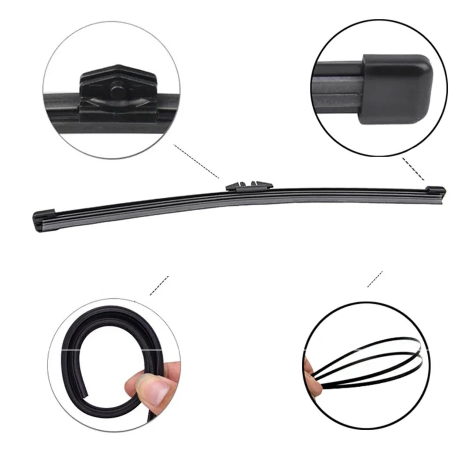 Spazzole Tergicristallo Per Auto Per BMW Per X1 F48 2015-2020 Tergicristallo parabrezza | Set spazzole tergicristallo anteriori posteriori Kit accessori 3 pezzi 26"16"14"