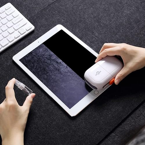 Miniatura 8 de SIN SHINE Limpiador de teclado 7 en 1, limpiador de teclado para computadora portátil, monitor, TV, teléfono, computadora (BBH01-Blanco)