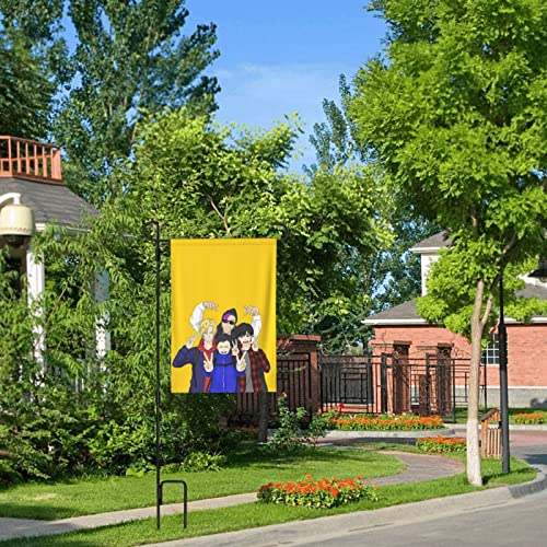 Anime Banana Fish Garden Flag Welcome Summer Vertical Double Sided Yard Flag Outdoor Decor Holiday Garden Flags For Outside Patio Porch Lawn 28"X40" #TOP5