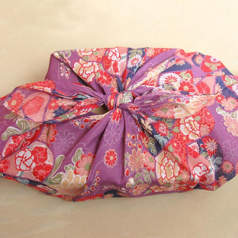 Japan Wrap The Cloth Cotton Line, 53 * 53CM 5/10 szt. Kwiatowa wielokrotnego użytku tkanina do pakowania(10pcs)