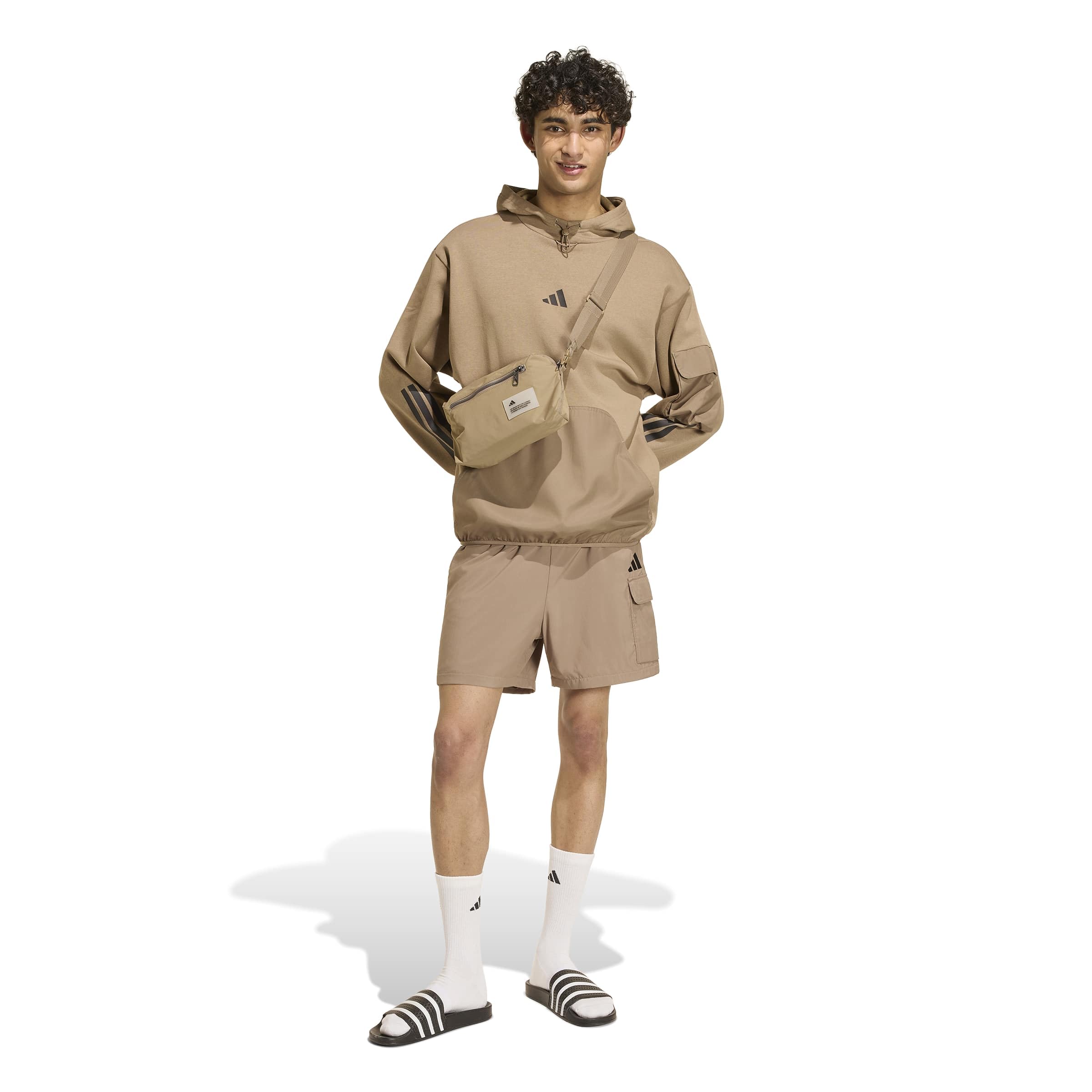 adidas Essentials Small Logo Cargo Chelsea Shorts - Shorty Mężczyźni