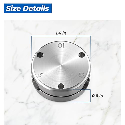 Miniatura 2 de ANTOBLE Regulador de presión de peso compatible con todas las latas de olla a presión American de 10.5 cuartos de galón, 15.5 cuartos de galón, 21.5