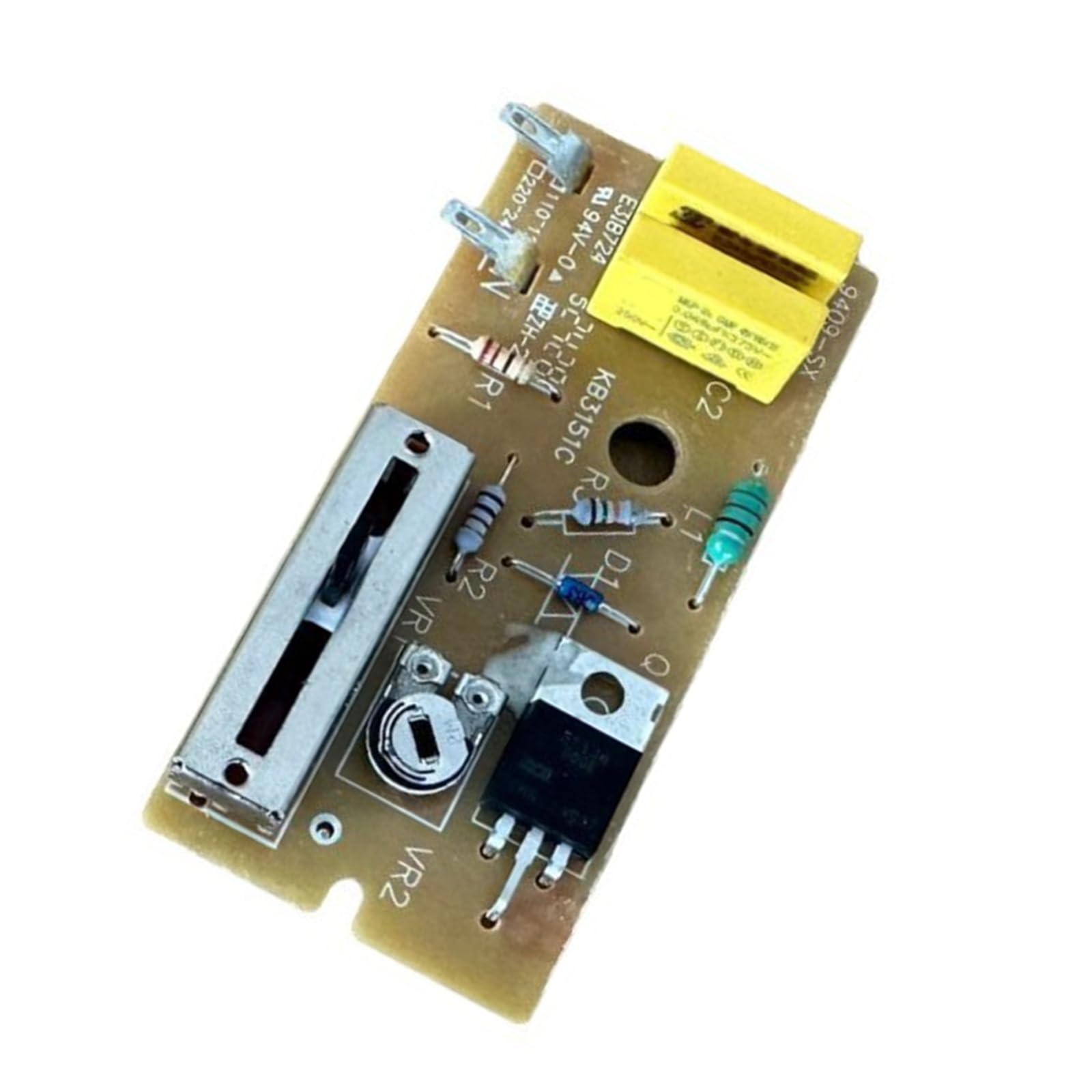 ljhnba Sewing Machine Pedal Controller Circuit Board Replacement Metal Circuit Board Components 220V for Machine Pedal Replacement