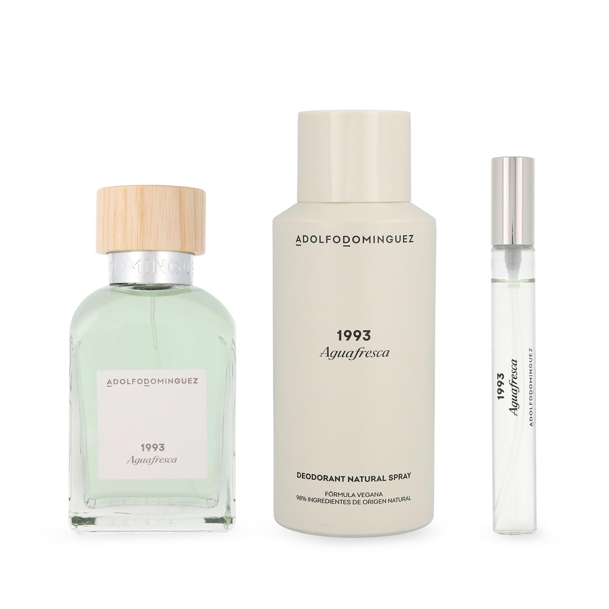Adolfo Dominguez Agua Fresca 1993 Eau de Toilette 120 ml Set