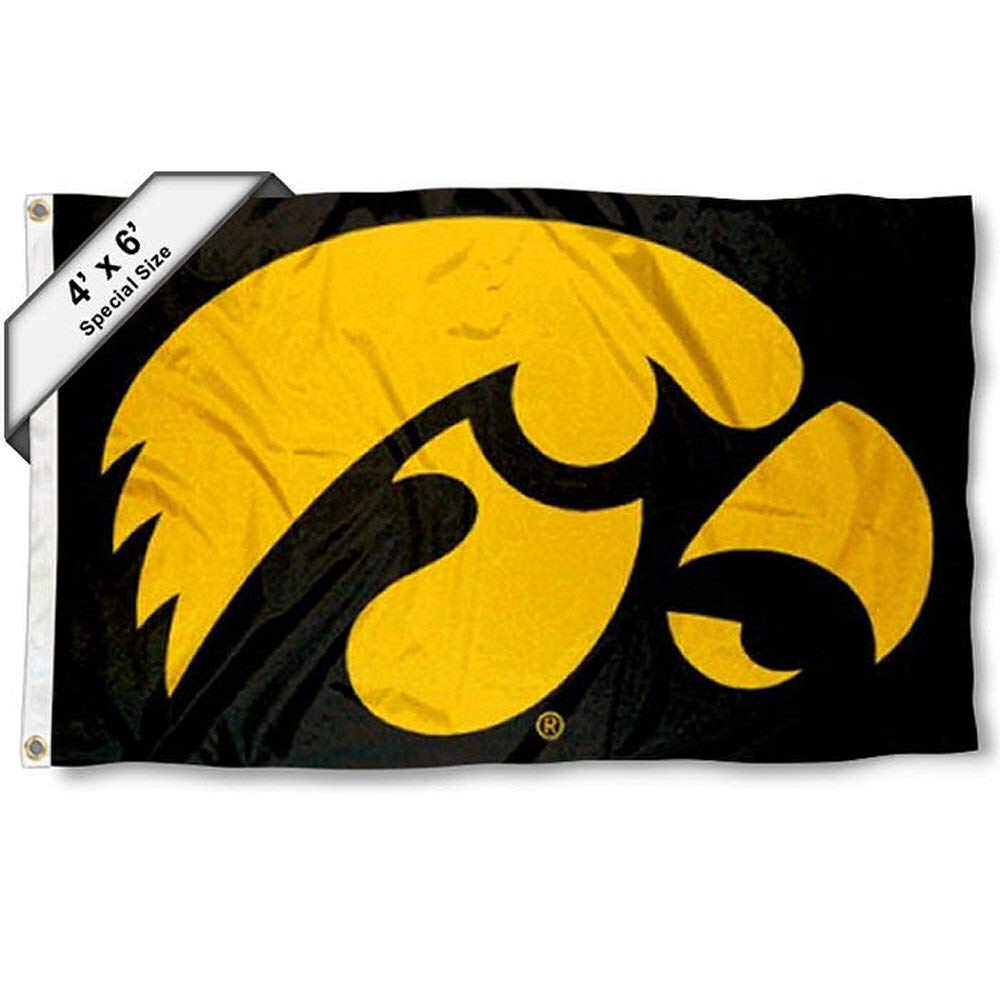College Flags & Banners Co. Iowa Hawkeyes 4'x6' Flag