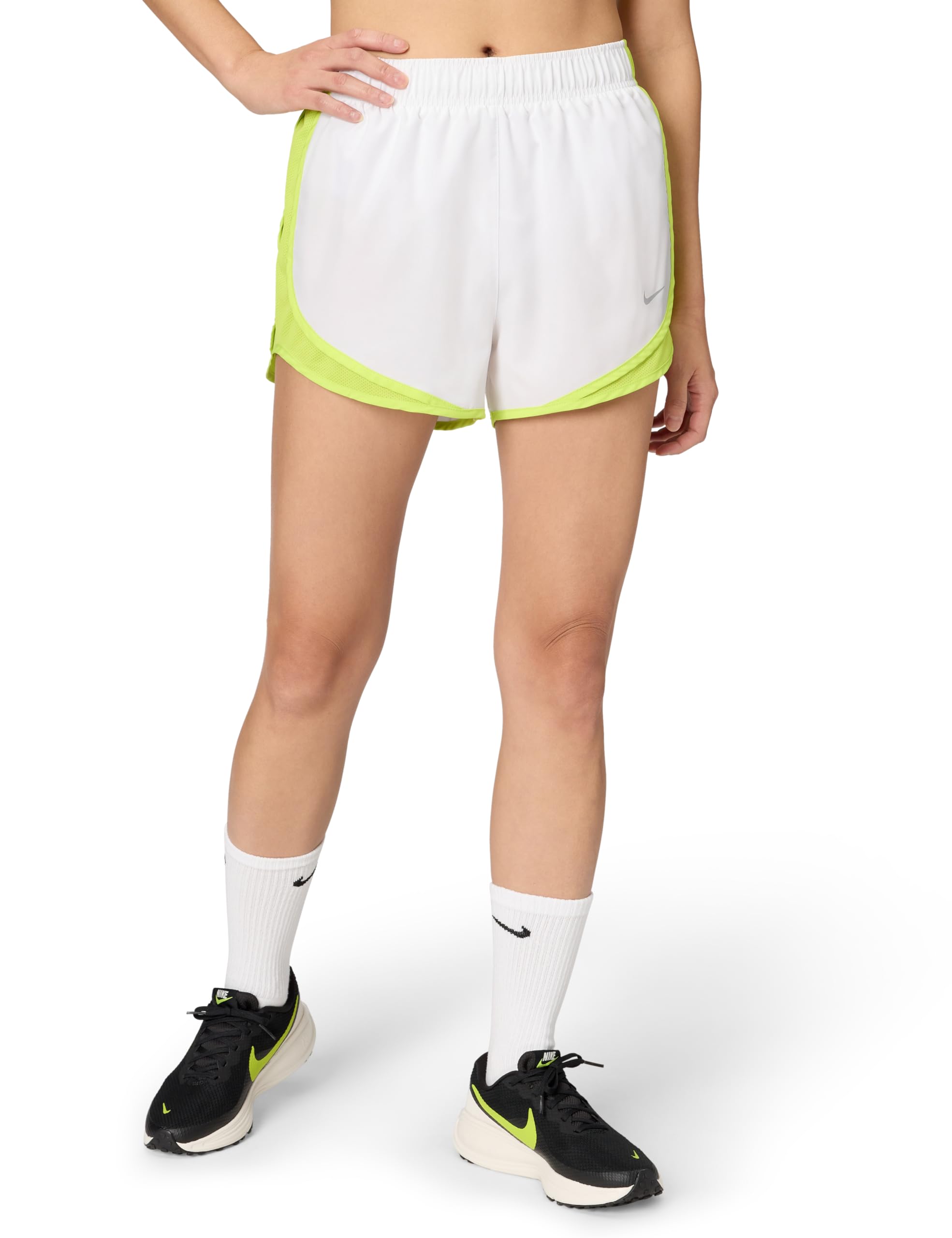 Nike Women's Tempo Dri-FIT Mid-Rise Brief-Lined Running Shorts