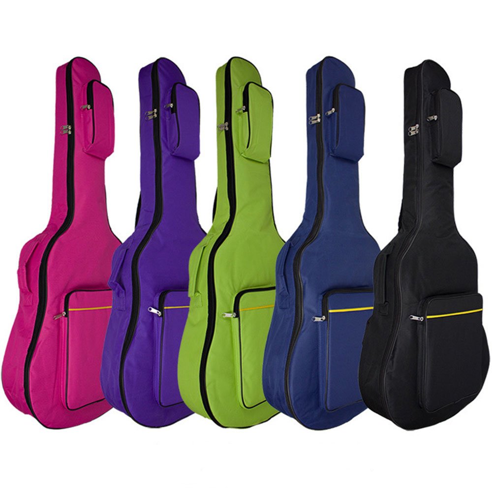41 pollici Borsa per chitarra, Sacchetto di chitarra, Lo zaino della chitarra della cinghia di spalla registrabile impermeabile dello spessore più cotone, una varietà di colori