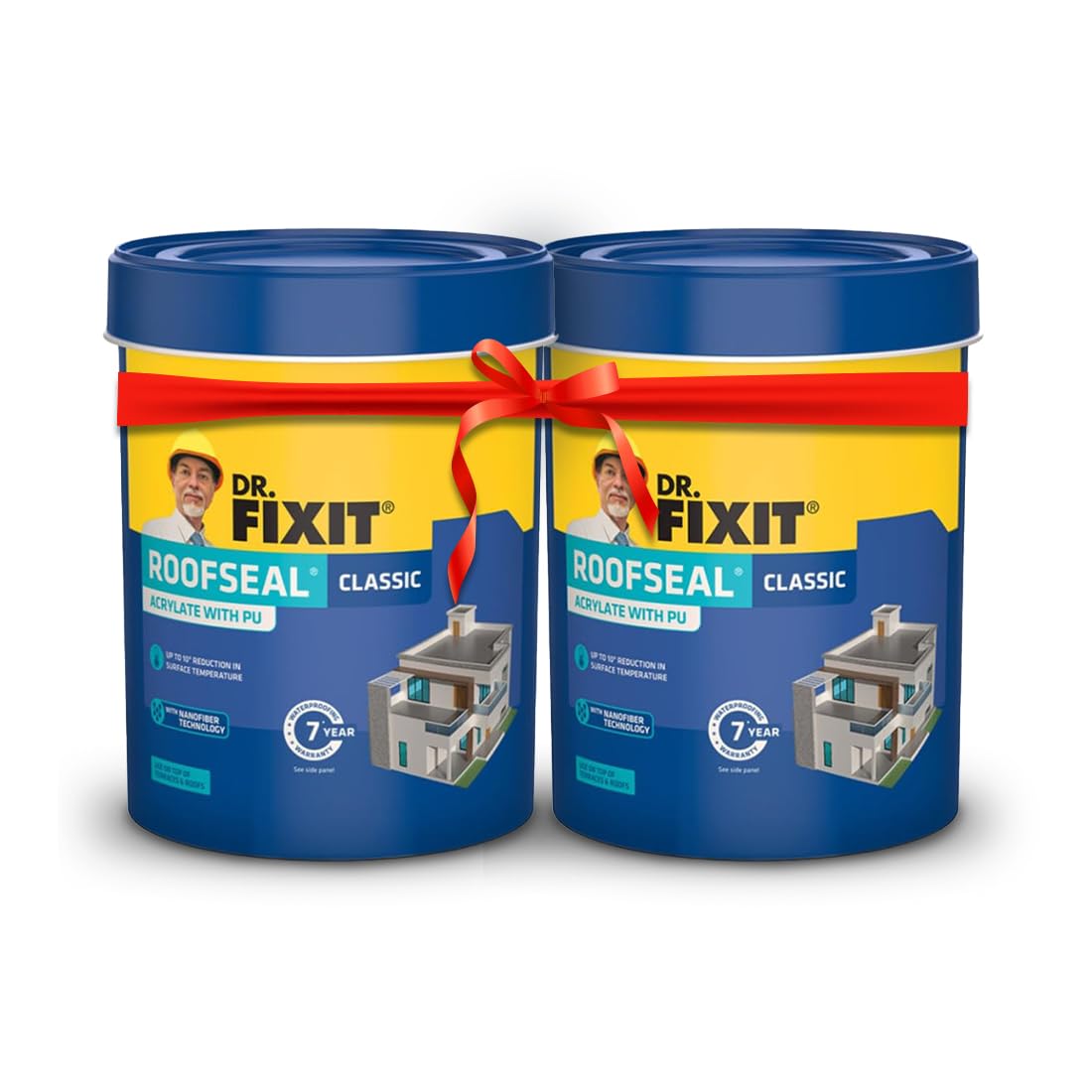 DR. FIXIT Roofseal Classic 1 Ltr, DIY Waterproofing Repair Solution for Roof, Terrace of Homes, Stops Seepage, Reduces Temperature pack of 2 (B0DCK9CX6L) Amazon Price History, Amazon Price Tracker
