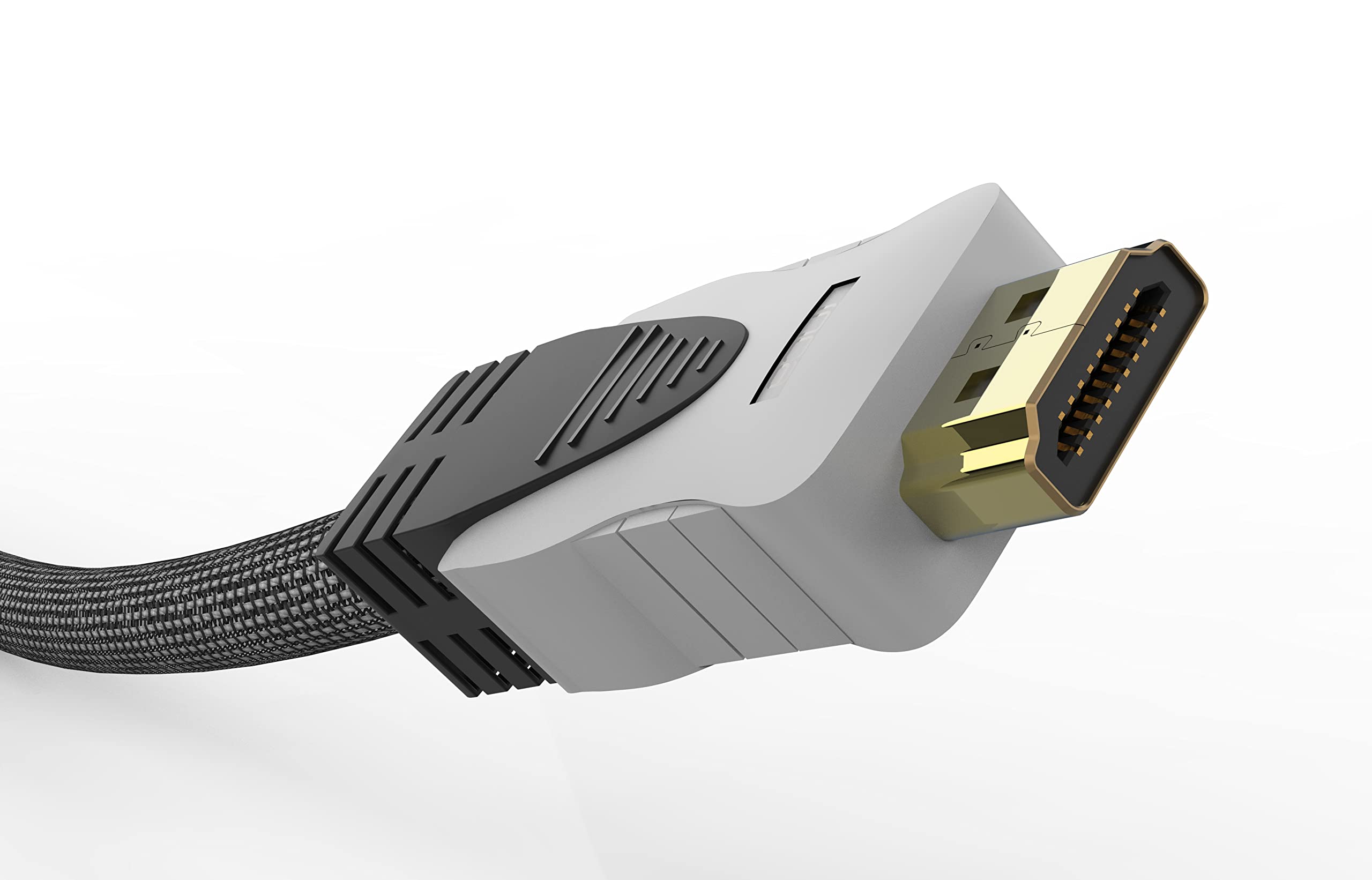Inca Cavo HDMI 4K ad alta velocità Ethernet HDR Full UHD GOLD HDMI Versiyon 2.0 (20 cm)