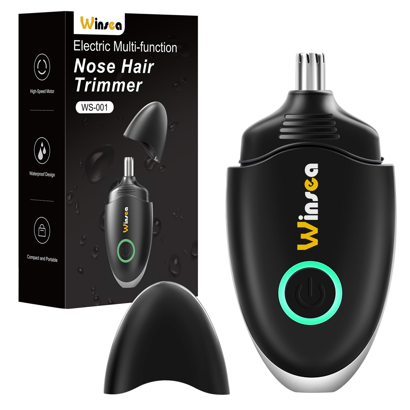Winsea Portable Nose Hair Trimmer for Women & Men, Compact for Travel — Amazon image 7