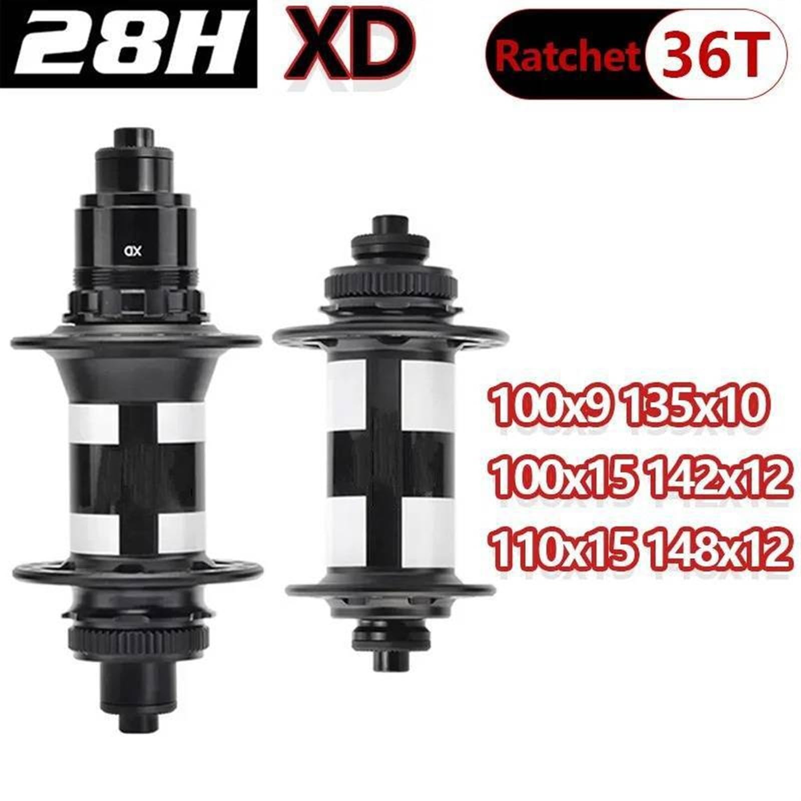 Pasuje do piasty rowerowej Sram 11 12s GDX370 J-Bend 28 otworów zapadkowych 36T Boost piasty rowerowe MTB łożyska uszczelnione 6 śrub hamulce tarczowe XD