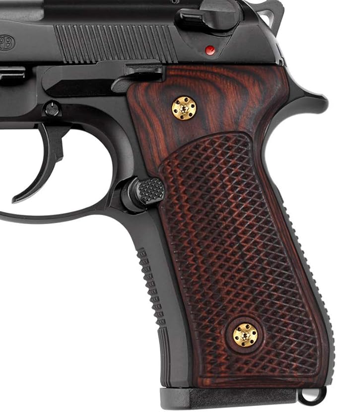 Cool Hand Wood Grips for Beretta 92/96 Full Size, 92 fs