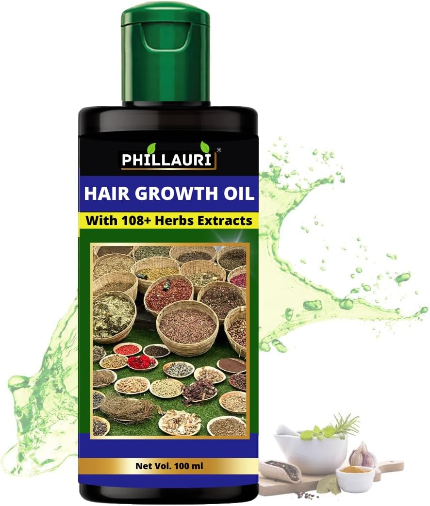 Adivasi Ayurvedic Hair Oil - hair oil for hair growth, hair oil for dandruff, hair oil for dry scalp, hair oil for frizzy hair, hair oil for dry hair (Pack Of 1)
