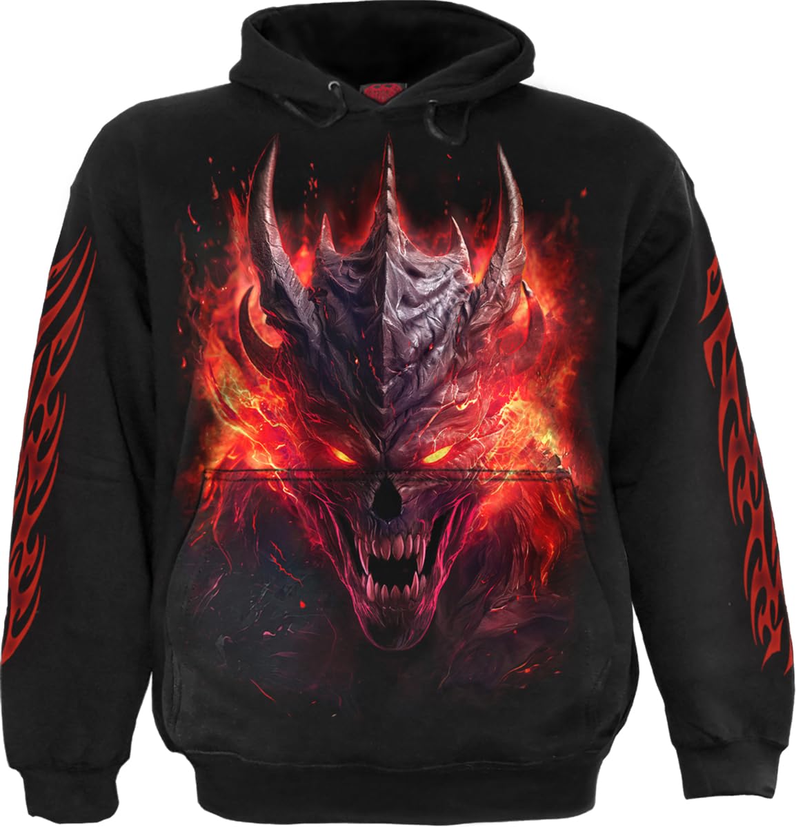 Spiral Direct Black Riff Burner - Hoody - Xl