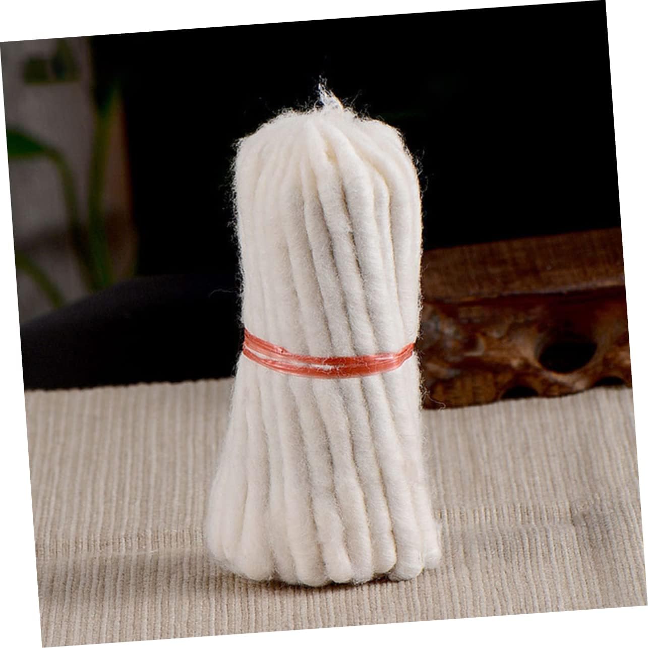 20pcs Cotton Wicks for Oil Lamps Premium Replaceable Wicks for Kerosene Lanterns for Candle Making and Alcohol Burners No Smell High Burning Stability