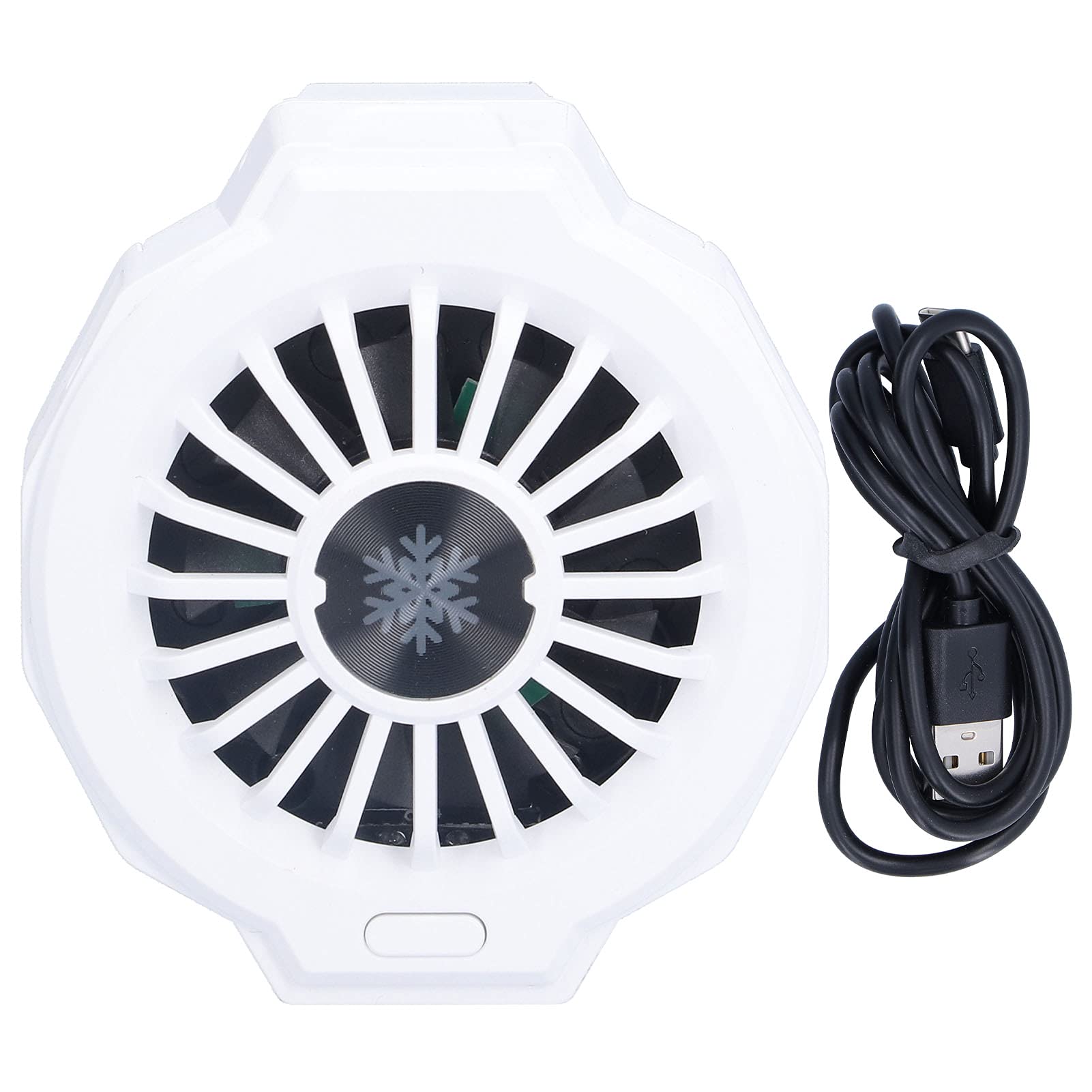 Ventilador de refrigeración para teléfono móvil con sistema semiconductor de disipación