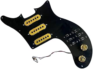 Prewired Pickguard Loaded Single Coil Pickups Welding Harness Set Replacement For Special Guitar Accessories guitar pickguard pickup