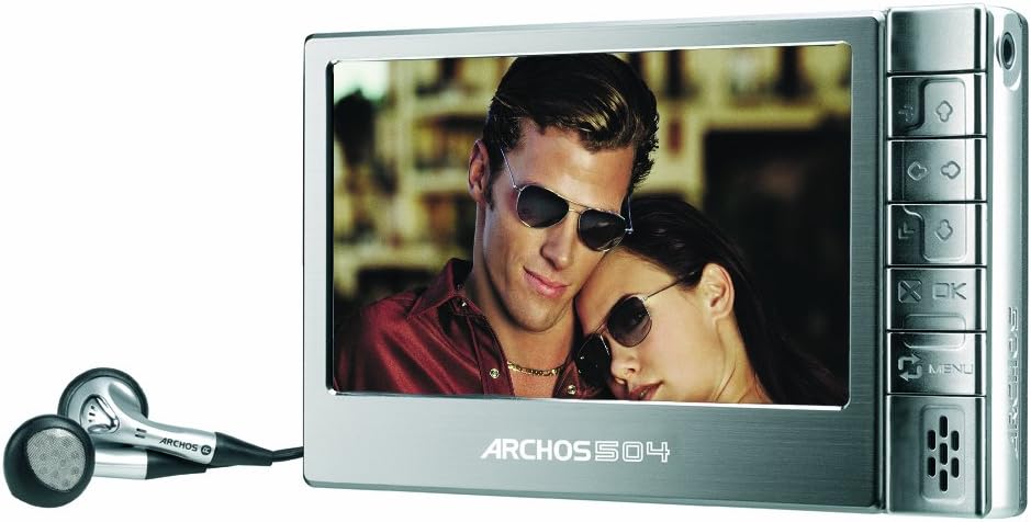 Archos 504 40 GB Portable Media Player - Refurbished (Silver)