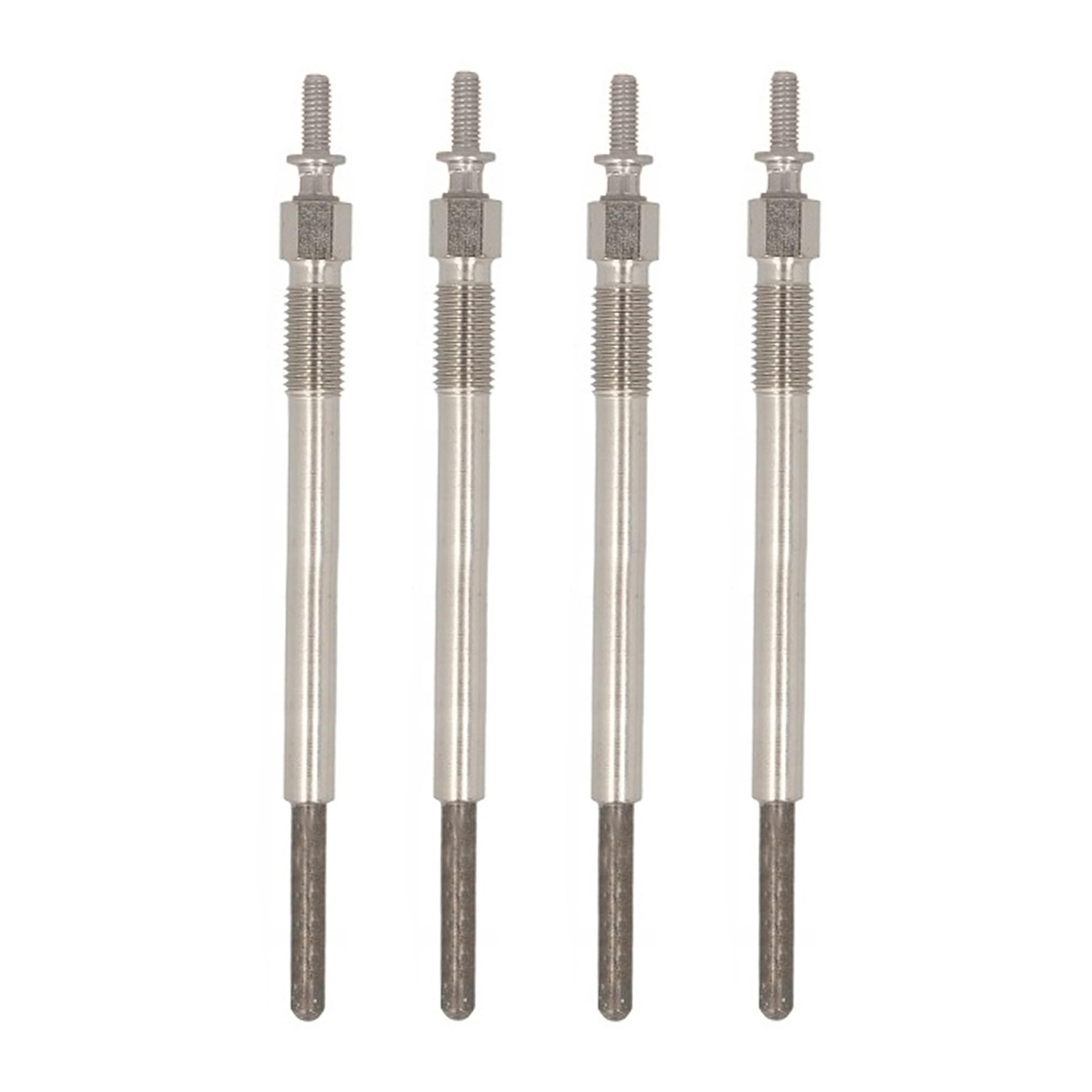 (Lot de 4) Bougie de préchauffage compatible Berlingo C2 Xsara Picasso C4 C3 C5 Fiesta Focus C-Max Fusion C30 S40 V50 Partner 206 307 407 1,6 1,4 HDi 1,4 1,4l 1,6 1,6l Hdi Tdci 1,6d MZ-CD