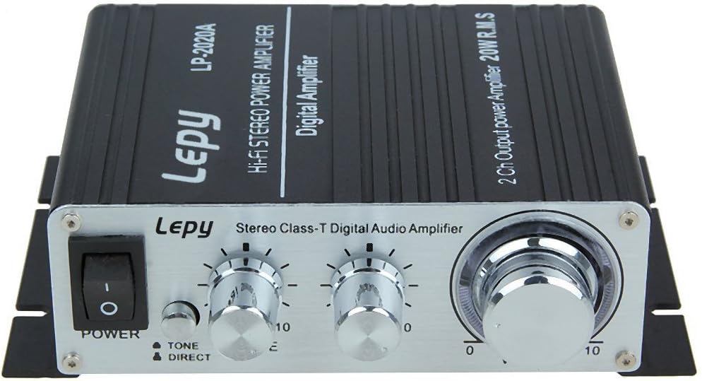 Lepy LP-2020A Power Amplifier Stereo HiFi Digital Audio Car Auto Motor Amp