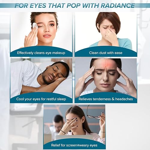 Miniatura 8 de Vasos de cristal para lavado de ojos 1 pieza Solución limpiadora de ojos para ojos cansados, fatiga ocular, maquillaje y polvo Borde