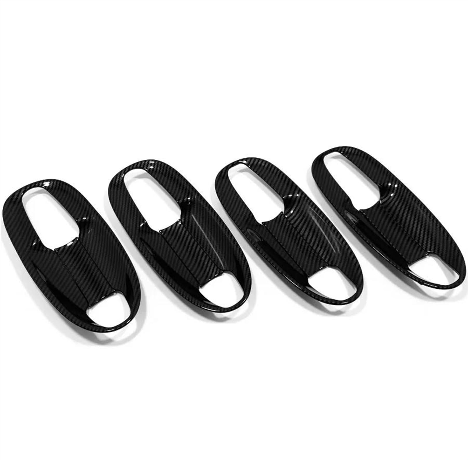 Csspdm Carbon C Auto Exterior Accessories Car Door Handle Catch Protection Cap Cover Trim Carbon Fiber For Benz For Vito W447 2014-2022(Carbon C)