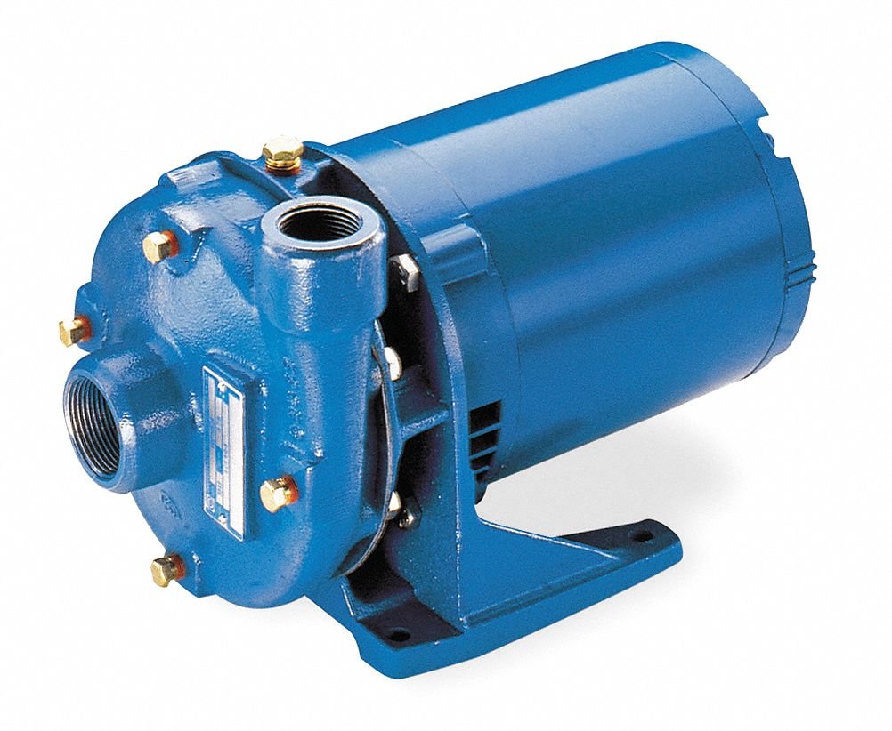 Cast Iron 1/2 HP Centrifugal Pump, 1 Phase, 115/230VAC Voltage